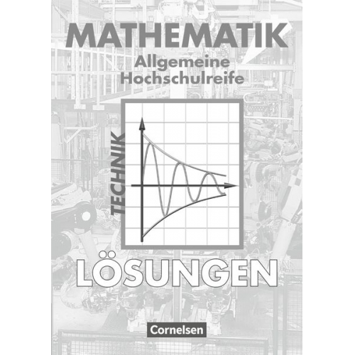 Juliane Brüggemann Markus Schröder Christoph Fredebeul - Schöwe, R: Math. Allg. Hochschul Techn. Richtung Lös.