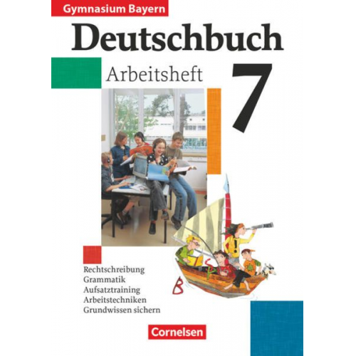 Christl Ostertag Annegret Schneider Konrad Wieland - Deutschbuch 7. Arbeitsheft mit Lösungen.