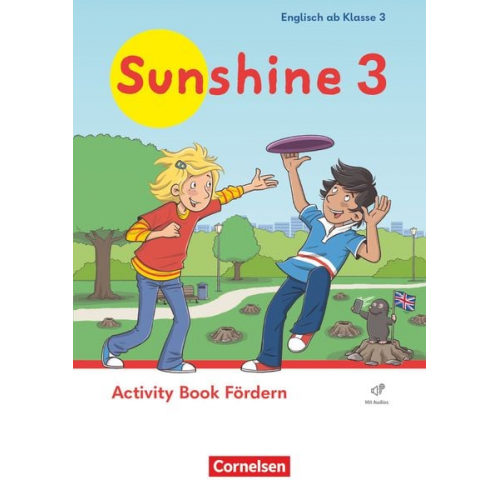 Sunshine 3. Schuljahr. Activity Book Fördern - Mit Audios (Webcode)