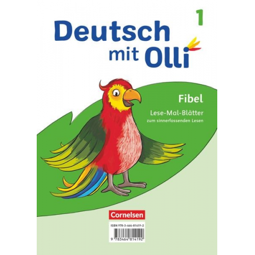 Deutsch mit Olli Erstlesen 1. Schuljahr. Lese-Mal-Blätter