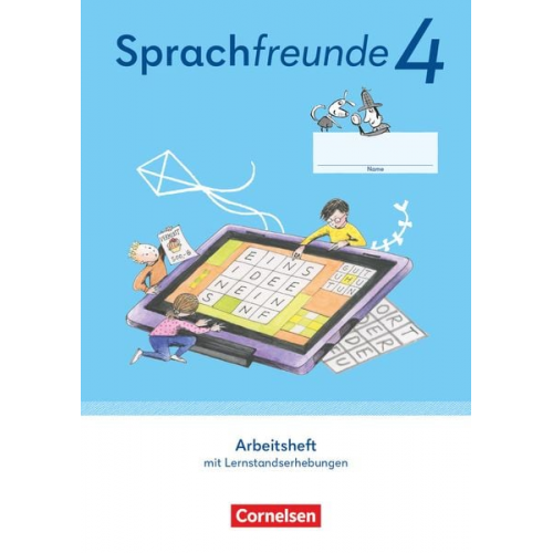 Sprachfreunde 4. Schuljahr. Arbeitsheft Schulausgangsschrift - Östliche Bundesländer und Berlin