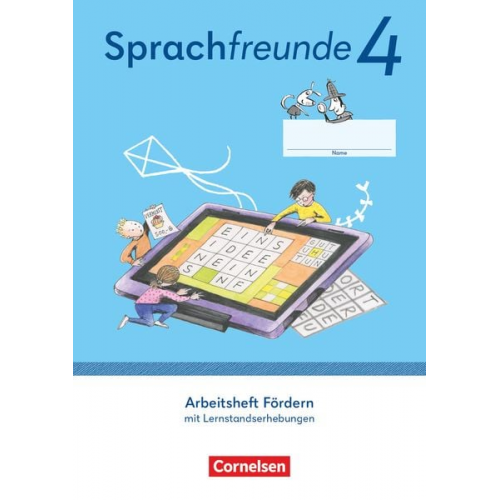 Sprachfreunde 4. Schuljahr. Arbeitsheft Fördern - Östliche Bundesländer und Berlin