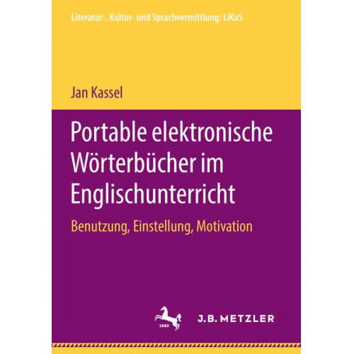 Jan Kassel - Portable elektronische Wörterbücher im Englischunterricht