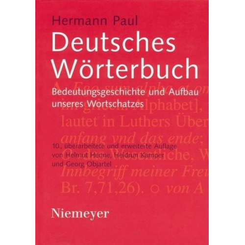 Hermann Paul - Deutsches Wörterbuch