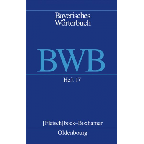 Bayerisches Wörterbuch (BWB) / [Fleisch]bock – Boxhamer