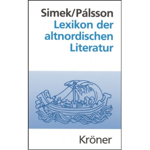Rudolf Simek Hermann Pálsson - Lexikon der altnordischen Literatur
