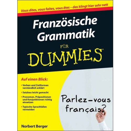 Norbert Berger - Französische Grammatik für Dummies