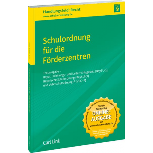 Schulordnung für die Förderzentren