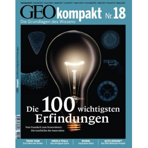 GEOkompakt / GEOkompakt 18/2009 - Die 100 wichtigsten Erfindungen