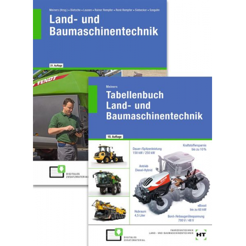 Stefanie Szeguhn Ralf Siebecker René Rempfer Rainer Rempfer Gerd Lausen - Paketangebot Land- und Baumaschinentechnik/Tabellenbuch Land- und Baumaschinentechnik