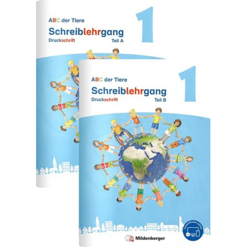 Klaus Kuhn Mareike Hahn Kerstin Mrowka-Nienstedt - ABC der Tiere 1 Neubearbeitung - Schreiblehrgang Druckschrift, Teil A und B