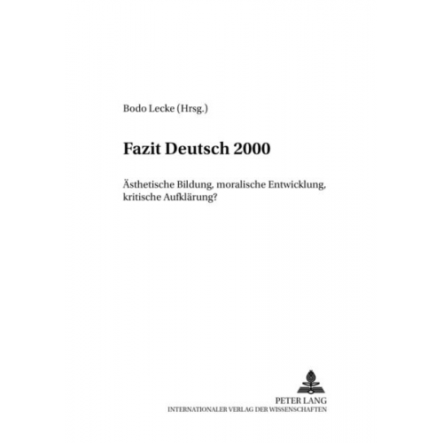 Fazit Deutsch 2000