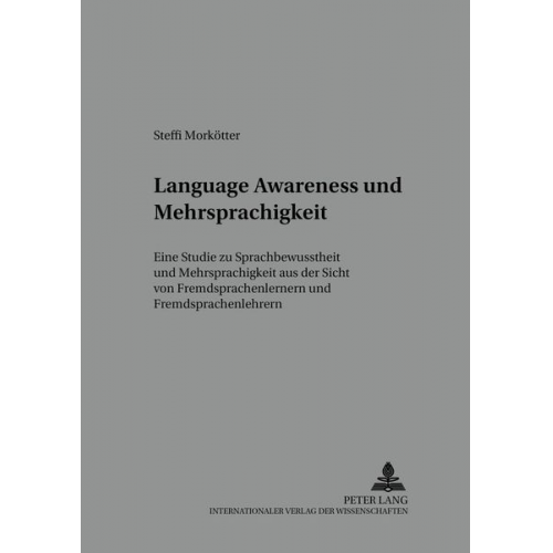 Steffi Morkötter - «Language Awareness» und Mehrsprachigkeit