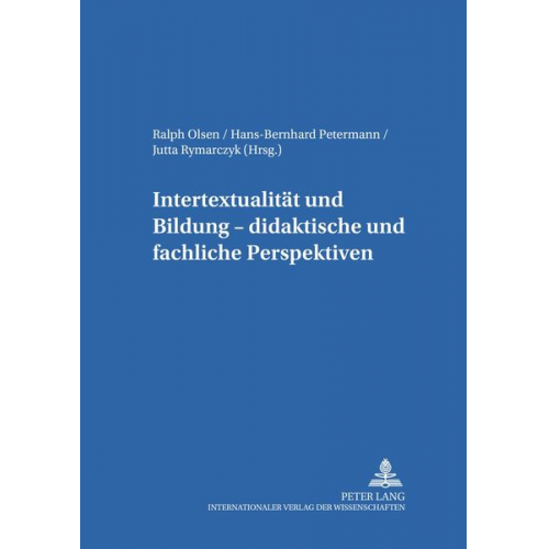 Intertextualität und Bildung – didaktische und fachliche Perspektiven