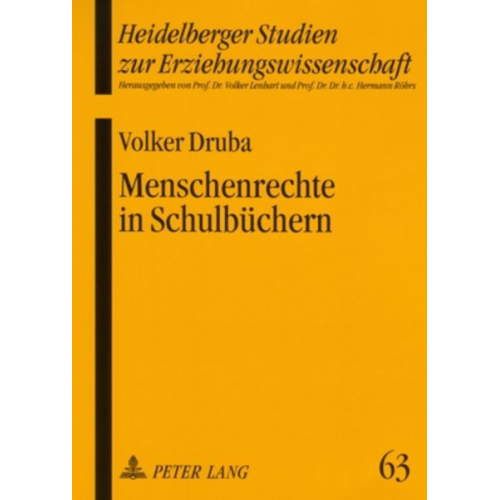 Volker Druba - Menschenrechte in Schulbüchern