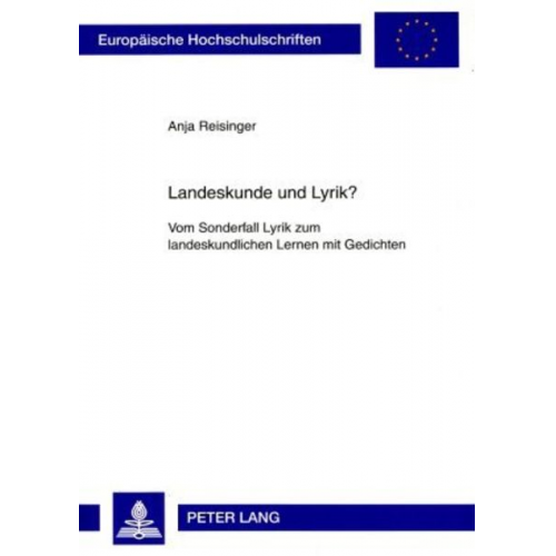 Anja Reisinger - Landeskunde und Lyrik?