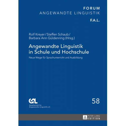 Angewandte Linguistik in Schule und Hochschule