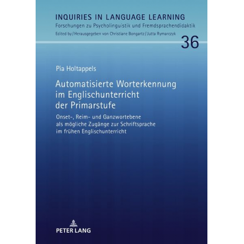 Pia Holtappels - Automatisierte Worterkennung im Englischunterricht der Primarstufe