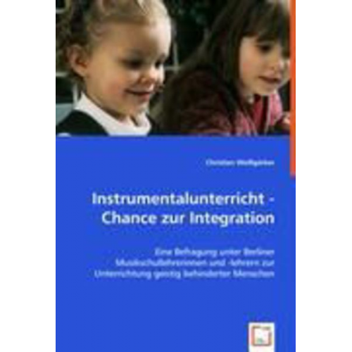 Christian Weissgärber - Weißgärber, C: Instrumentalunterricht - Chance zur Integrati