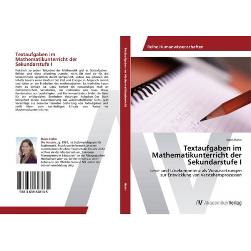 Doris Hahn - Textaufgaben im Mathematikunterricht der Sekundarstufe I