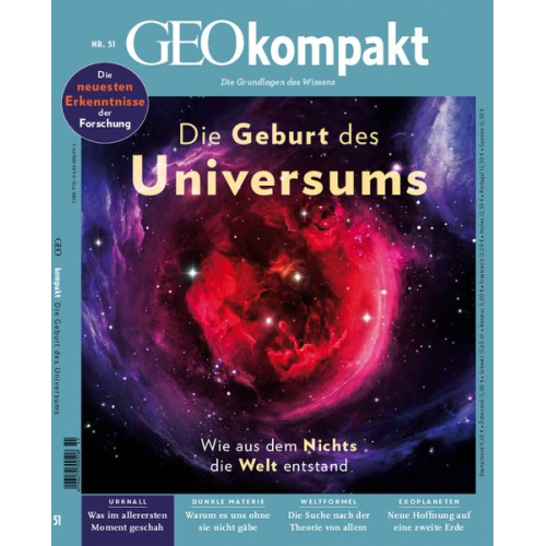 GEOkompakt / GEOkompakt 51/2017 - Die Geburt des Universums