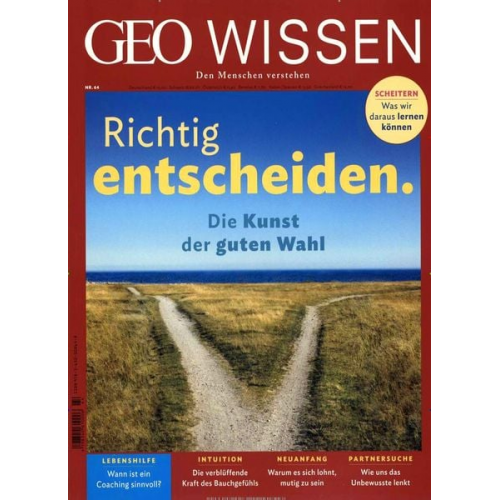 Michael Schaper - GEO Wissen 64/2019 - Richtig entscheiden.