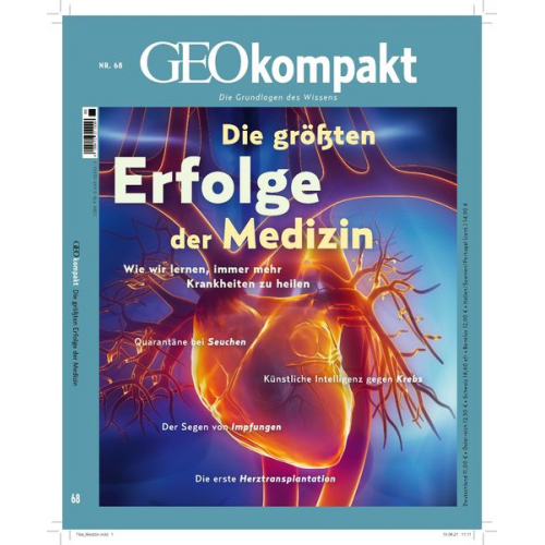 Jens Schröder Markus Wolff - GEOkompakt / GEOkompakt 68/2021 - Die großen Durchbrüche in der Medizin