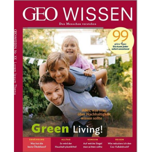 Jens Schröder Markus Wolff - GEO Wissen / GEO Wissen 73/2021 - Green Living