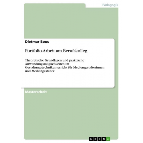 Dietmar Bous - Portfolio-Arbeit am Berufskolleg