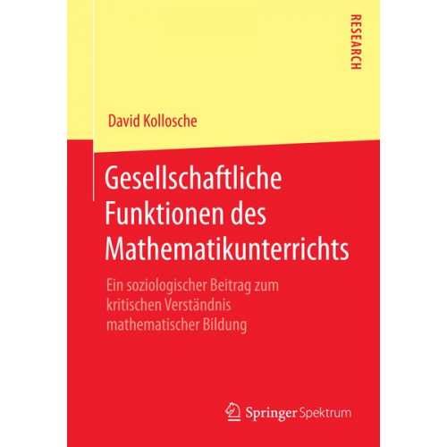 David Kollosche - Gesellschaftliche Funktionen des Mathematikunterrichts