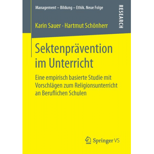 Karin Sauer Hartmut Schönherr - Sektenprävention im Unterricht