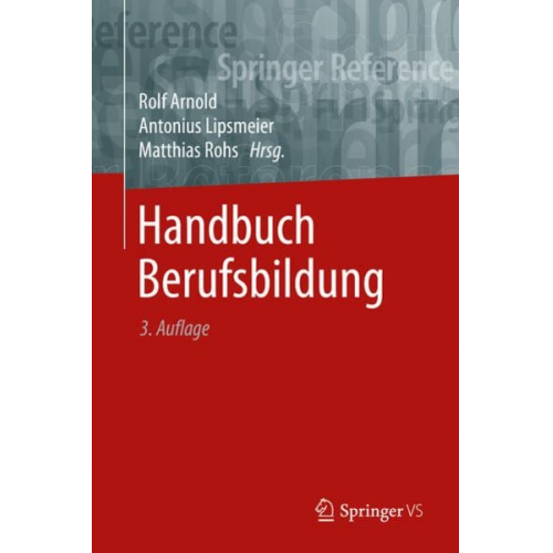 Handbuch Berufsbildung