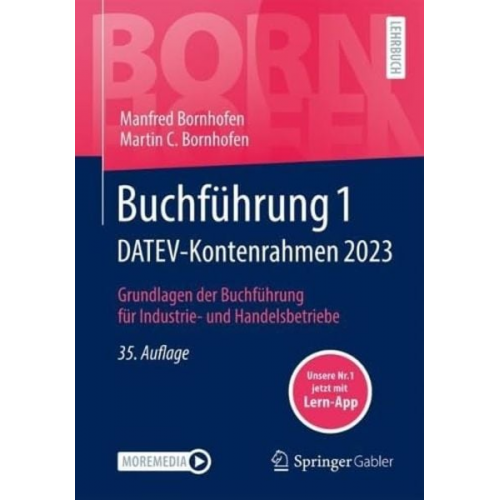 Manfred Bornhofen Martin C. Bornhofen - Buchführung 1 DATEV-Kontenrahmen 2023