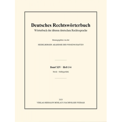 Deutsches Rechtswörterbuch