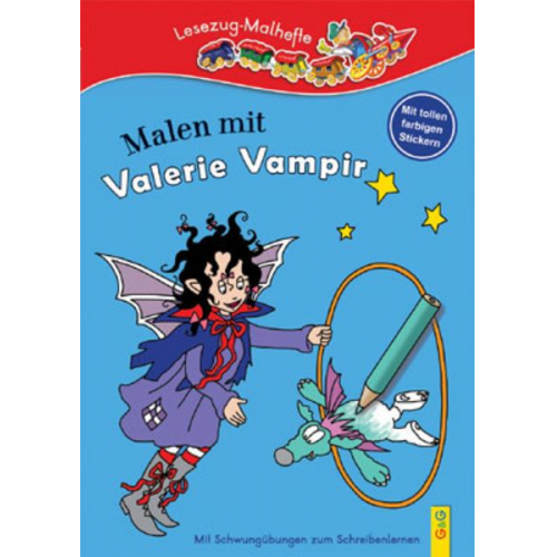 LESEZUG/ Malbuch: Malen mit Valerie Vampir