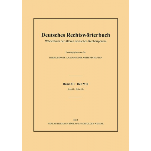 Deutsches Rechtswörterbuch