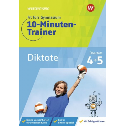 Bettina Sattler-Holzky - Fit fürs Gymnasium - 10-Minuten-Trainer. Übertritt 4 / 5 Deutsch Diktate