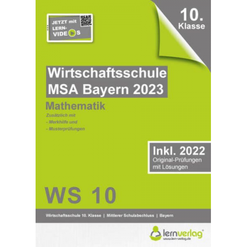 Original-Prüfungen Wirtschaftsschule Bayern 2023 Mathematik