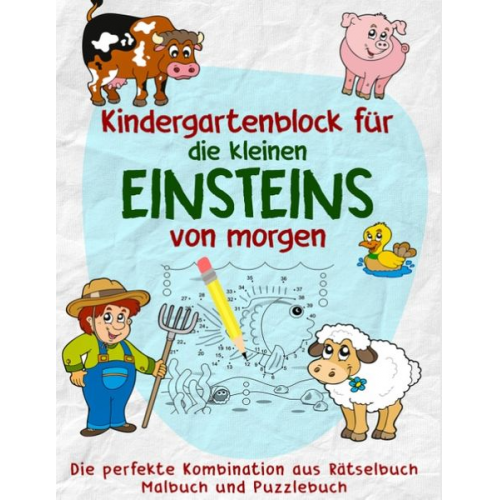 Kinder Werkstatt - Mein Kindergartenblock - Das Kinderbuch Vorbereitung für die Vorschule und Grundschule