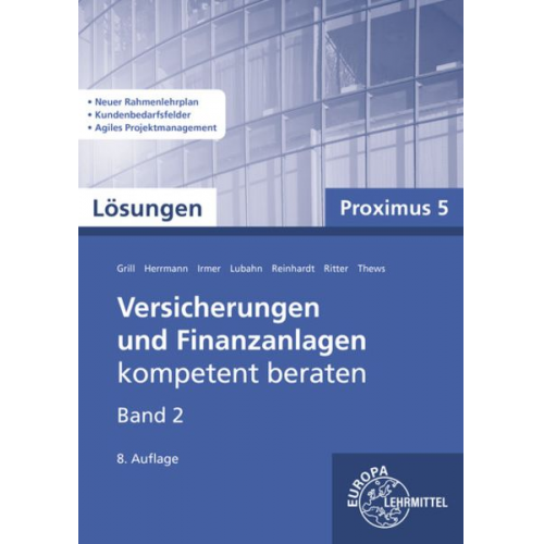 Michael Lubahn Wolfgang S. Irmer Elisabeth Grill Markus Herrmann Frederik Reinhardt - Lösungen zu 22161
