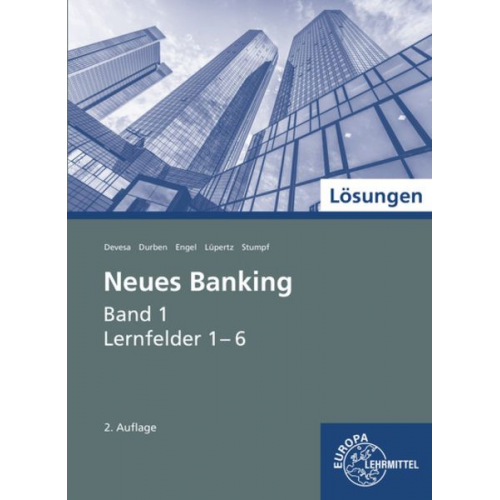 Viktor Lüpertz Günter Engel Michael Devesa Petra Durben Björn Stumpf - Lösungen/ Neues Banking, Band 1