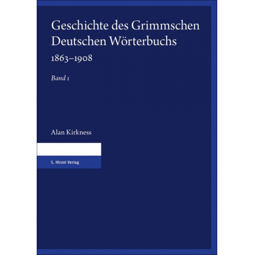 Geschichte des Grimmschen Deutschen Wörterbuchs 1863–1908