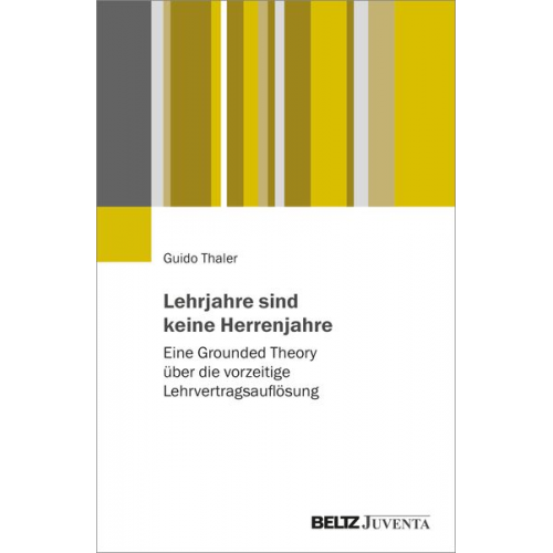 Guido Thaler - Lehrjahre sind keine Herrenjahre