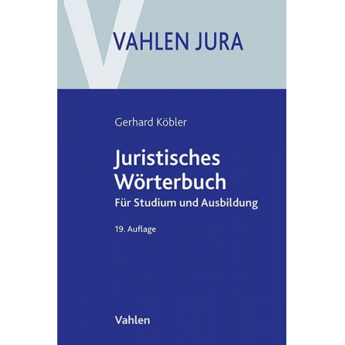 Gerhard Köbler - Juristisches Wörterbuch