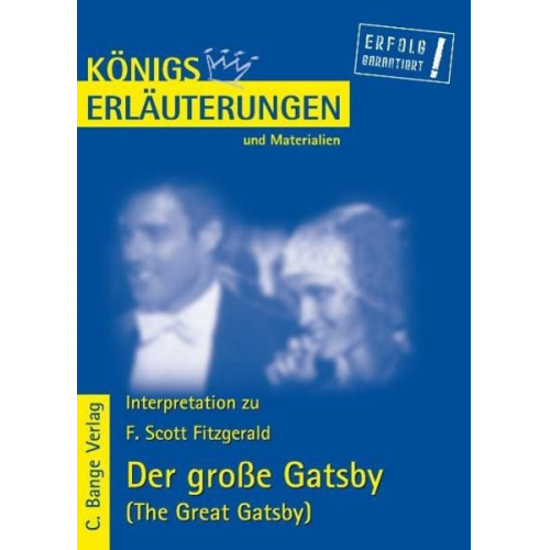 F. Scott Fitzgerald - Der große Gatsby - The Great Gatsby von F. Scott Fitzgerald.