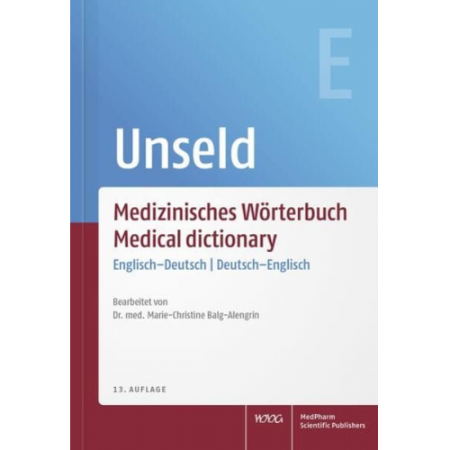 Dieter Werner Unseld - Medizinisches Wörterbuch | Medical dictionary