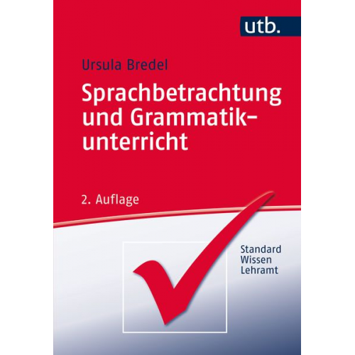 Ursula Bredel - Sprachbetrachtung und Grammatikunterricht