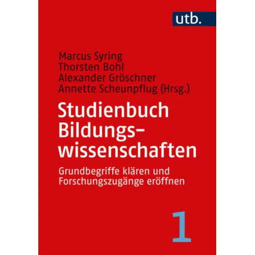 Studienbuch Bildungswissenschaften 1