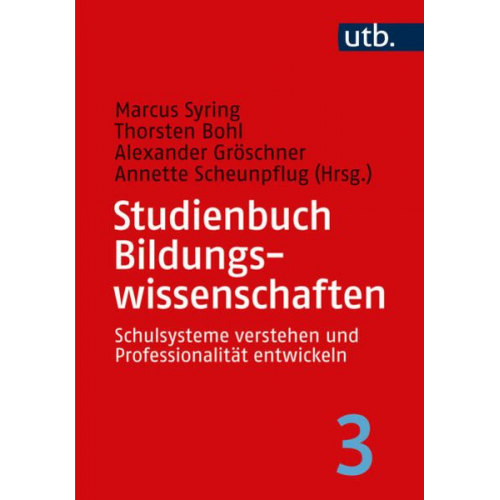 Studienbuch Bildungswissenschaften 3