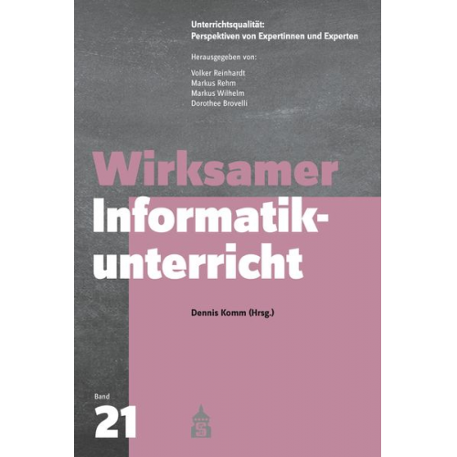 Wirksamer Informatikunterricht